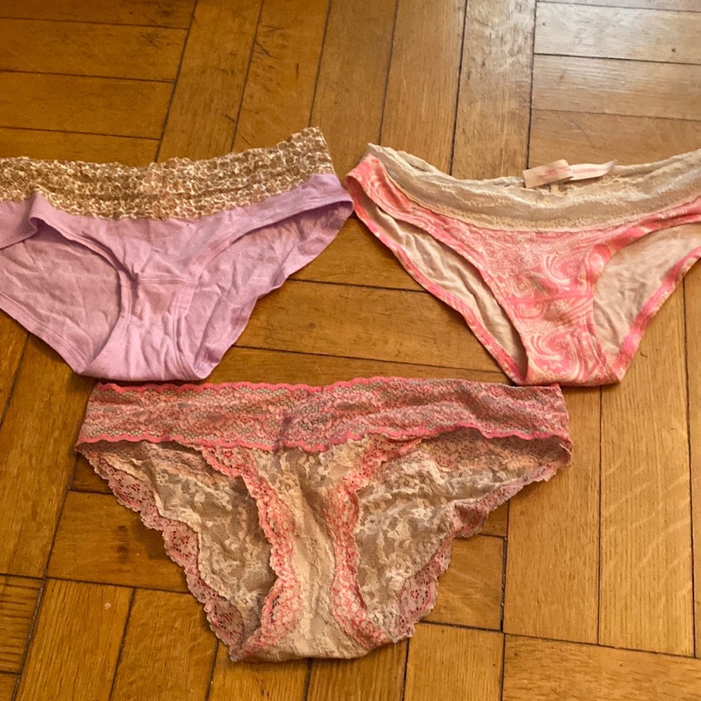Three new pairs Victoria’s Secret panties!